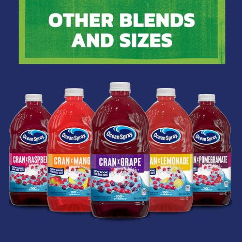 Ocean Spray Cran-Apple Cranberry Apple Juice Drink, 64 Fl Oz Bottle (Pack Of 1)