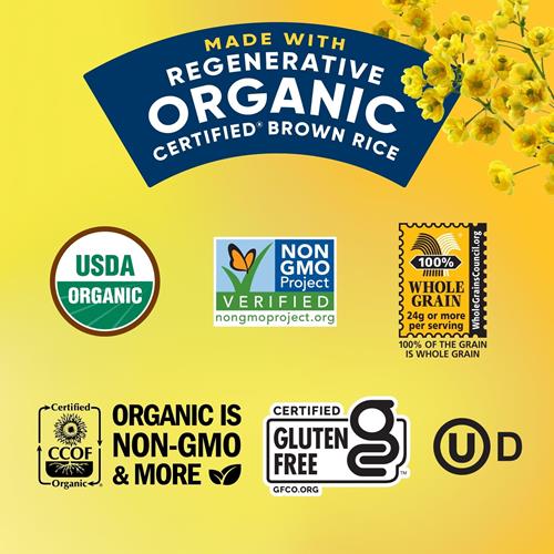 Lundberg Organic White Cheddar Rice Cake Minis, 5 Ounce, Gluten-Free, Usda Certified Organic, Non-Gmo Verified, Whole Grain Brown Rice