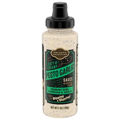 Private Selection Zesty & Creamy Pesto Garlic Sauce 7 oz