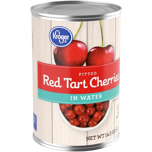 Kroger Canned Pitted Red Tart Cherries in Water 14.5 oz