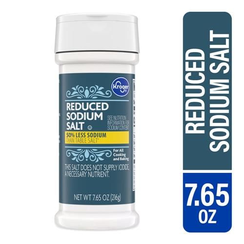 Kroger Reduced Sodium Salt 7.65 oz