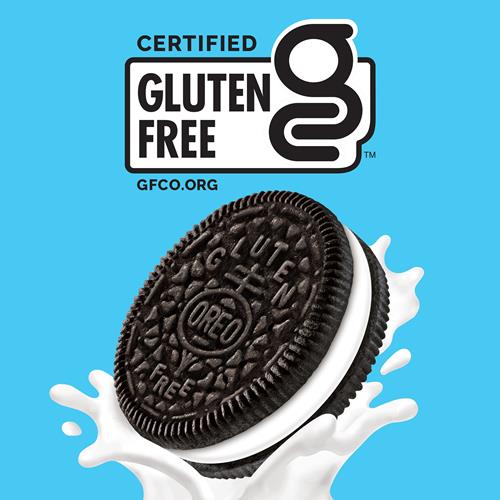 Oreo Double Stuf Gluten Free Chocolate Sandwich Cookies, Gluten Free Cookies, 12.47 Oz Packs