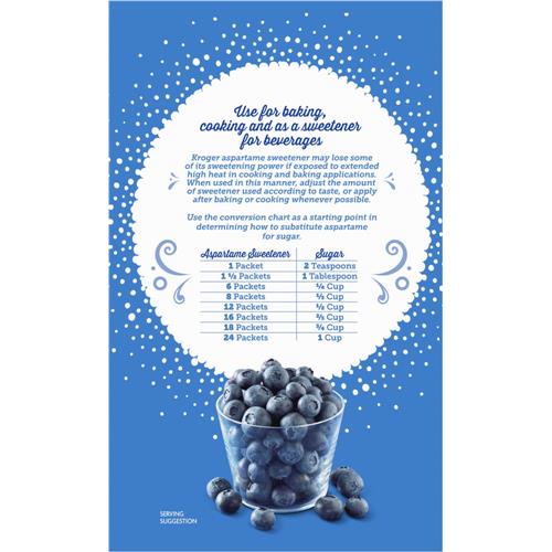 Kroger Zero Calorie Aspartame Sweetener 250 ct