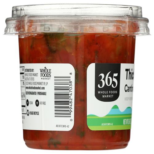 Whole Foods Market Mild Cantina Style Salsa Thick & Chunky, 16 Oz