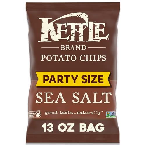 Kettle Brand Potato Chips, Sea Salt Kettle Chips, 13 Oz
