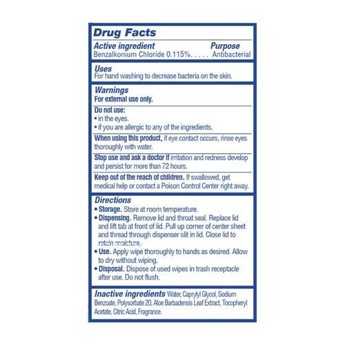 Kroger Fresh Scent Antibacterial Hand Wipes 40 ct