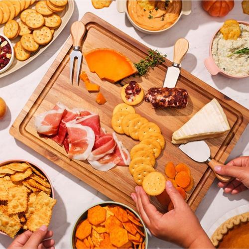 Ritz Hint Of Salt Crackers, Snacks For Kids And Adults, Lunch Snacks, 13.7 Oz