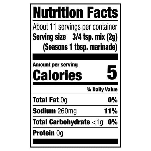 Mccormick Grill Mates Tomato, Garlic & Basil Marinade Mix, 0.87 Oz