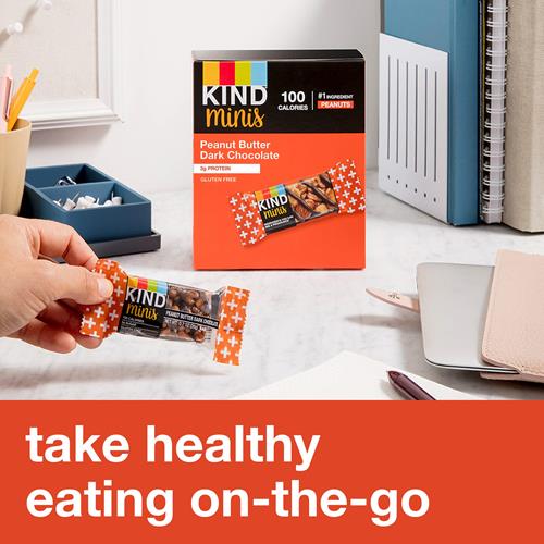Kind Minis, Peanut Butter Dark Chocolate, 0.7 Oz (Pack Of 10)