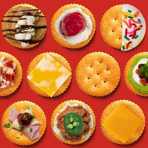 Ritz Fresh Stacks Original Crackers, Travel Snacks, 11.8 Oz (8 Multi Snack Packs)