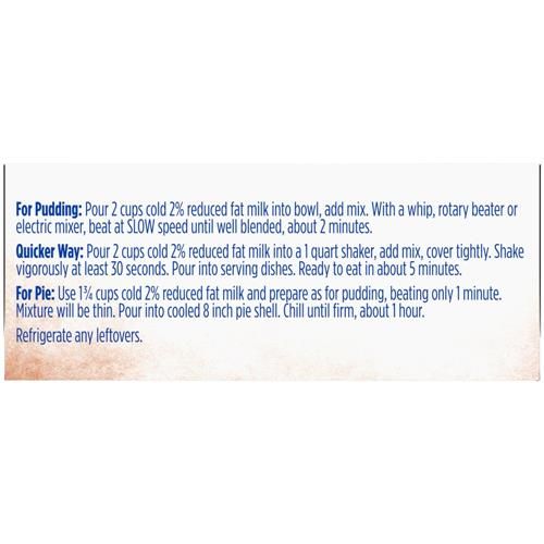 Kroger Chocolate Instant Pudding & Pie Filling 3.9 oz