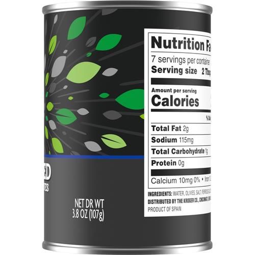 Kroger Sliced Ripe Olives 3.8 oz