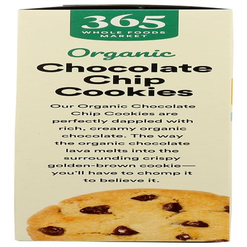 Whole Foods Market Organic Chocolate Chip Cookies, 12 Oz
