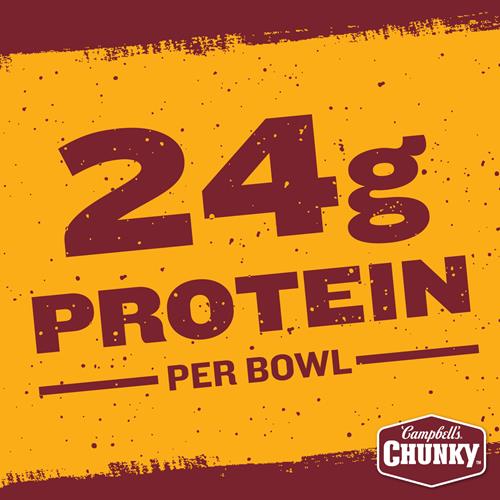 Campbells Chunky Chili With Beans, 15.25 Ounce Microwavable Bowl