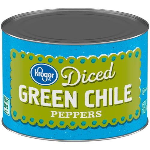 Kroger Diced Green Chile Peppers 7 oz