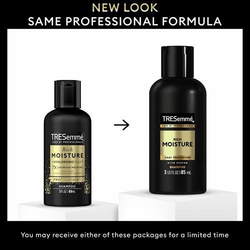 Tresemmé Rich Moisture Hydrating Shampoo For Dry Hair Formulated With Pro Style Technology 3 Fl Oz