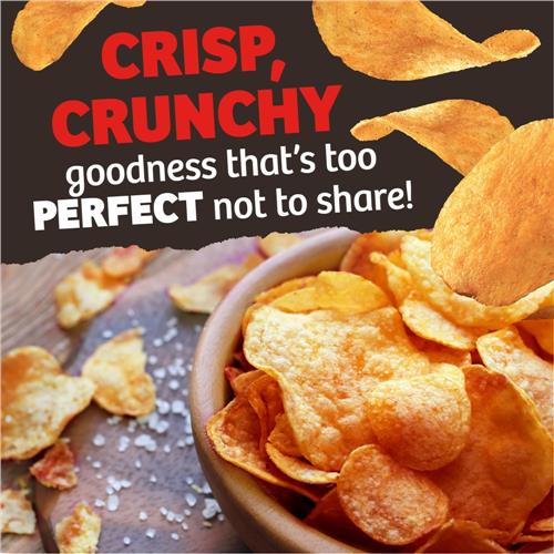 Kroger Sweet & Mesquite BBQ Potato Chips Party Size 12.5 oz