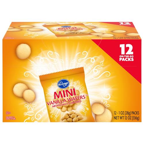 Kroger Mini Vanilla Wafers 12 ct