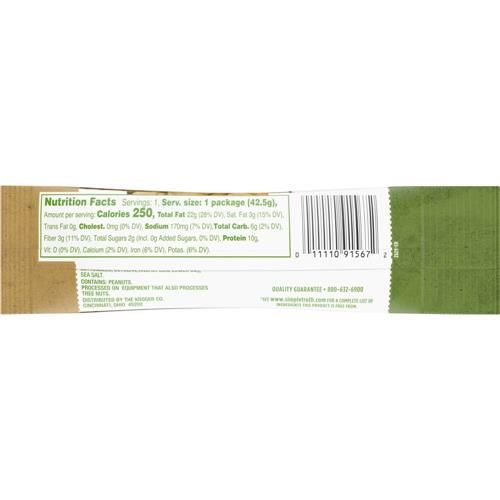 Simple Truth Roasted Peanuts with Sea Salt 1.5 oz