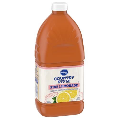 Kroger Country Style Pink Lemonade Bottle 64 fl oz