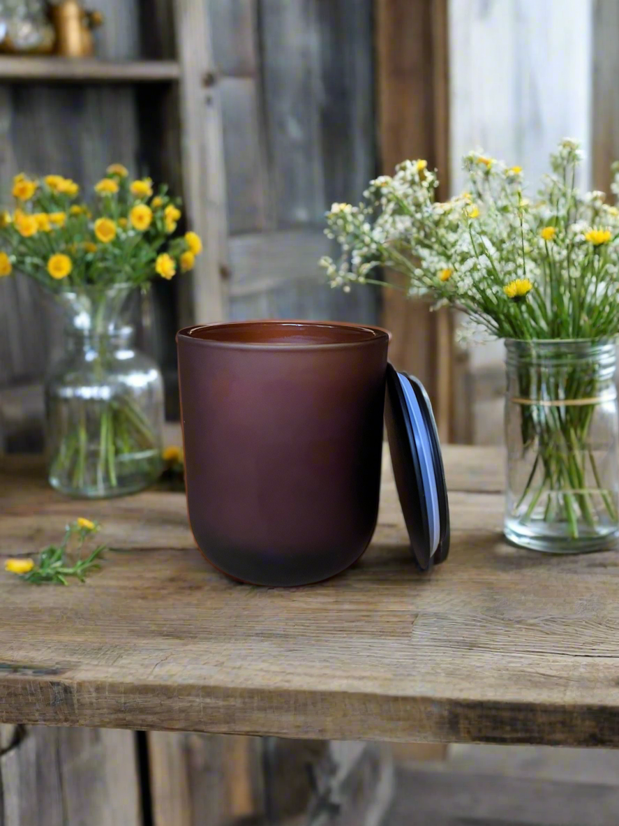Wildflower Meadow | Floral Beeswax Candle with Organic Essential Oils