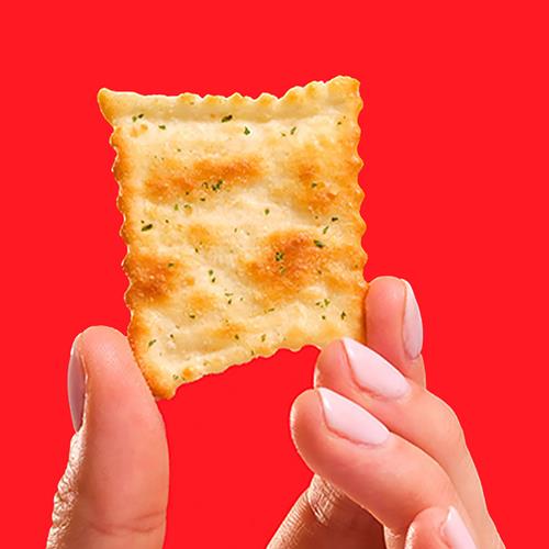 Ritz Toasted Chips Sour Cream And Onion Crackers, Lunch Snacks, 10-1.0 Oz Snack Packs