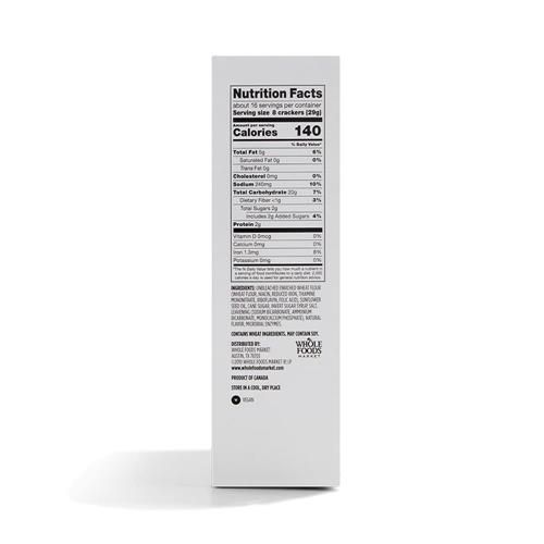 Whole Foods Market Natural Buttery Flavor Snack Crackers, 16 Oz