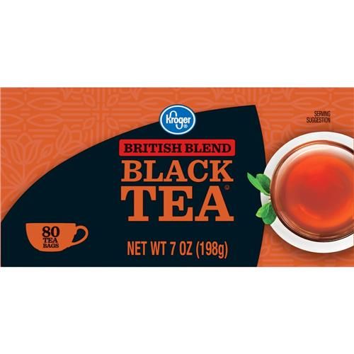 Kroger British Blend Black Tea Bags 80 ct