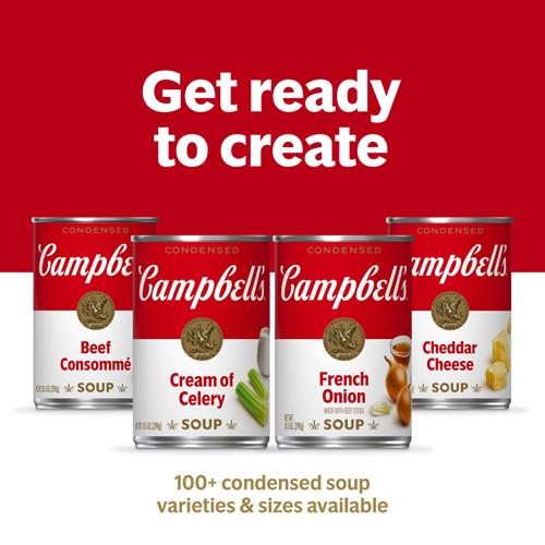 Campbells Condensed Cream Of Chicken Soup With Herbs, 10.5 Oz Can