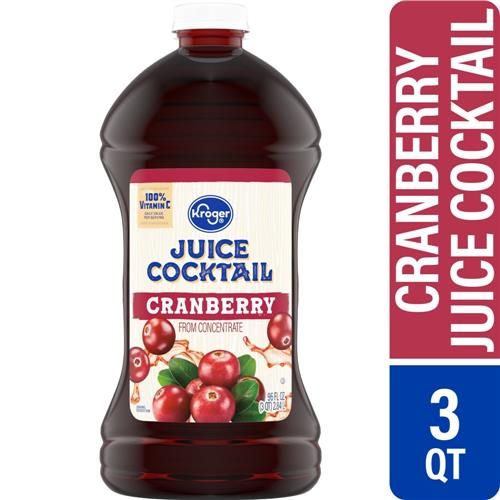 Kroger Cranberry Juice Cocktail 96 fl oz