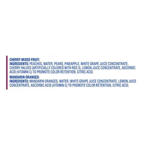 Kroger Fruit Cups Two Flavor Variety Pack 8 pk / 4 oz