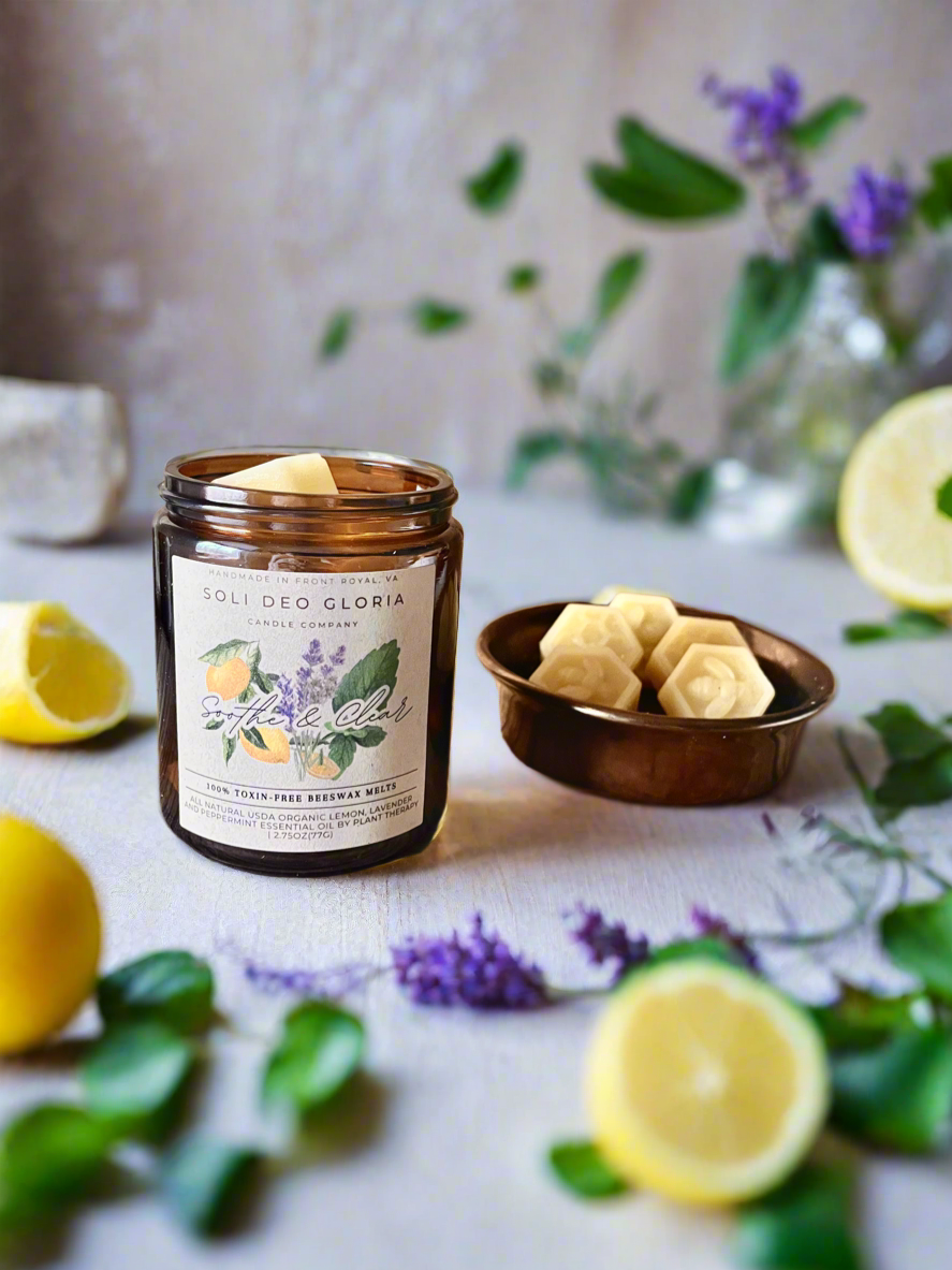 Beeswax Wax Melts | Natural Essential Oil Wax Melts