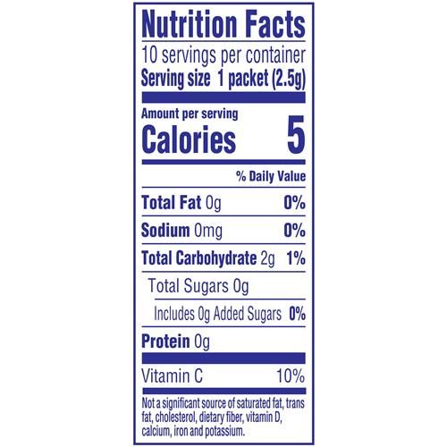 Crystal Light Peach Mango Green Tea Naturally Flavored Powdered Drink Mix, 10 Ct On-The-Go-Packets