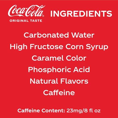 Coca-Cola Glass Bottle, 8 Fl Oz, 6 Pack