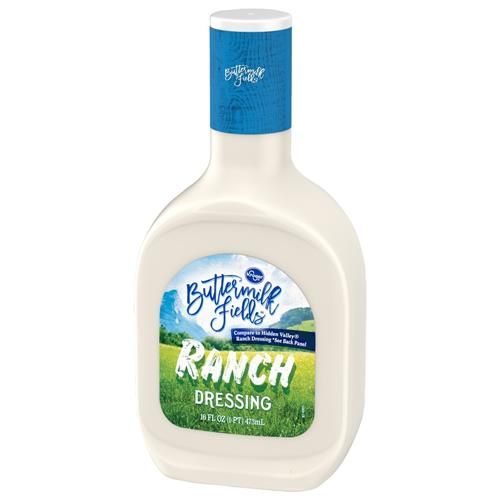 Kroger Buttermilk Fields Ranch Salad Dressing 16 fl oz