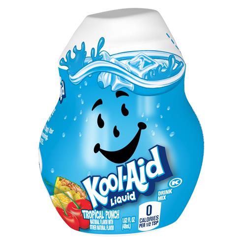 Kool-Aid Sugar-Free Tropical Punch Zero Calorie Liquid Water Enhancer (1.62 Fl Oz Bottle)