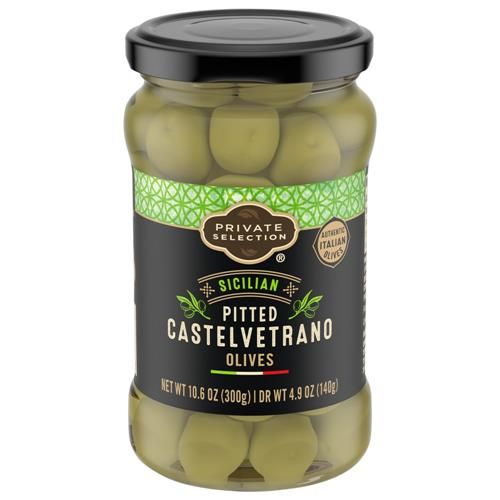 Private Selection Sicilian Pitted Castelvetrano Olives 10.6 oz