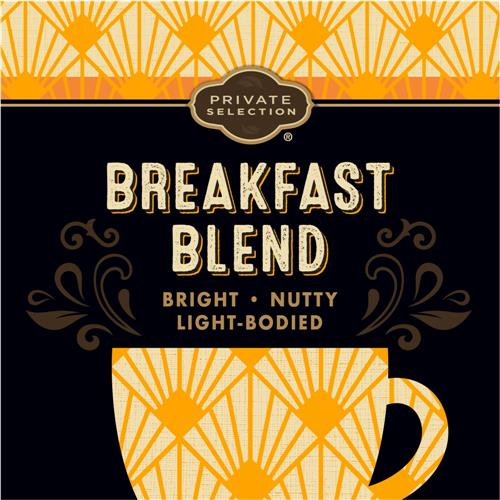 Private Selection Breakfast Blend Light Roast Coffee Pods 12 ct