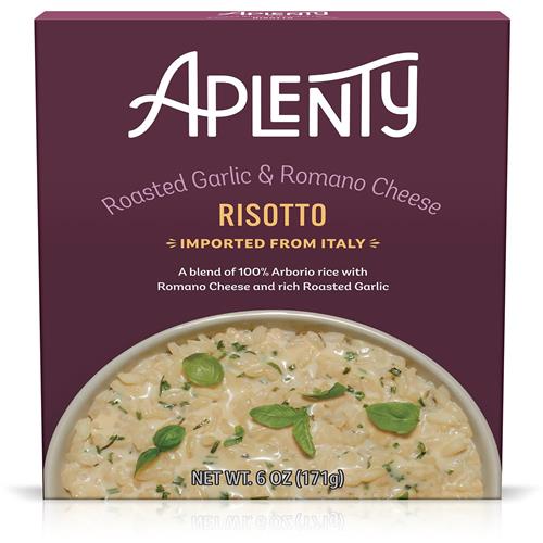 Aplenty Roasted Garlic & Romano Cheese Risotto, 6 Oz