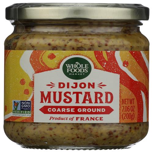 Whole Foods Market Coarse Ground Dijon Mustard, 7.06 Oz