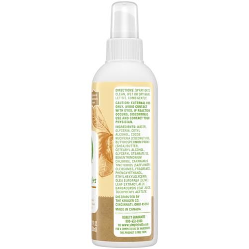 Simple Truth Hair Detangler 9.6 oz