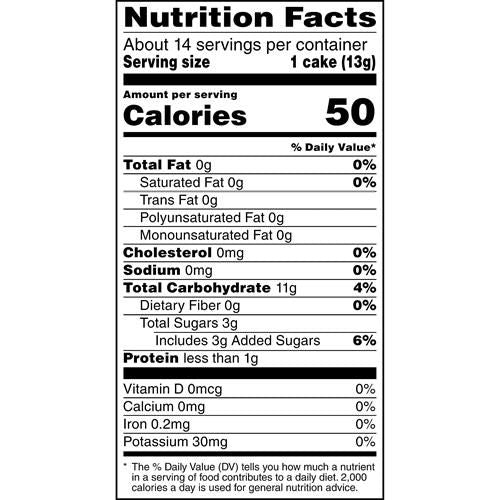 Quaker Large Rice Cakes, Apple Cinnamon, Pack Of 3