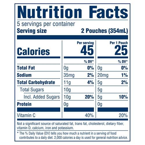 Kool-Aid Jammers Grape Flavored Drink, 10 Ct Box, 6 Fl Oz Pouches