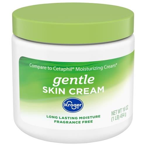 Kroger Gentle Skin Body Cream For Dry Sensitive Skin + Fragrance-Free 16 oz