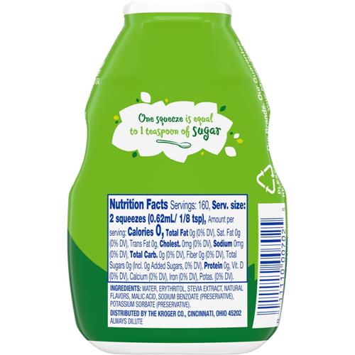 Kroger Liquid Stevia Sweetener 3.38 oz