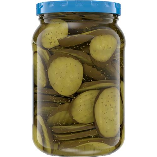 Kroger Sweet Pickle Chips 16 fl oz