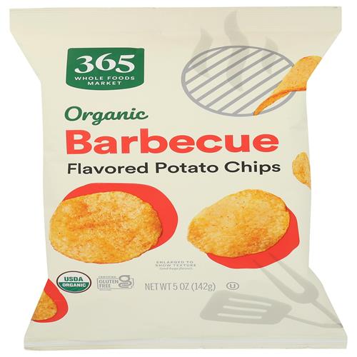 Whole Foods Market Chip Potato Classic Barbeque Organic, 5 Ounce