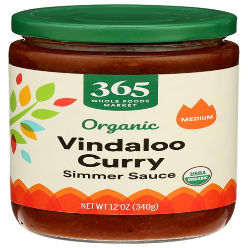 Whole Foods Market Organic Vindaloo Curry Sauce, 12 Ounce