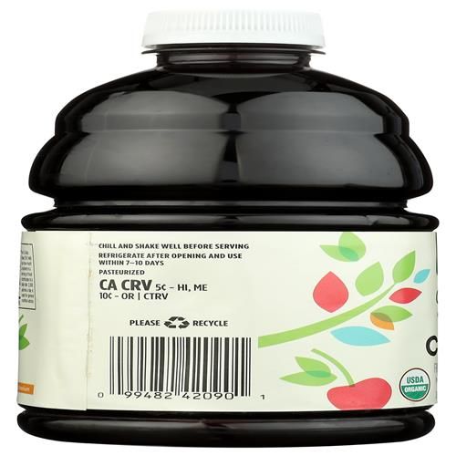 Whole Foods Market Organic Tart Cherry Juice, No Sugar Added, 32 Fl Oz
