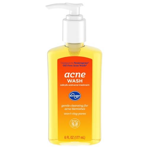 Kroger Acne Face Wash Oil-Free with Salicylic Acid 6 fl oz